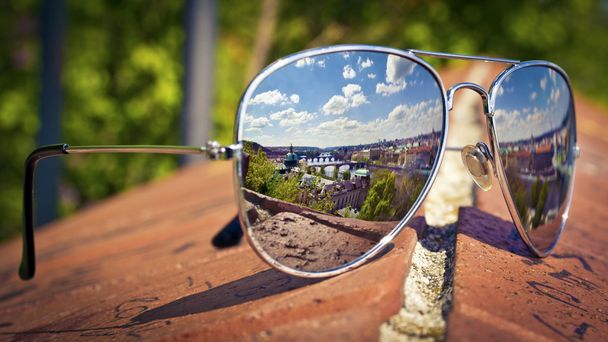 Prag güneş gözlüğü - Fotoğraf, Görsel