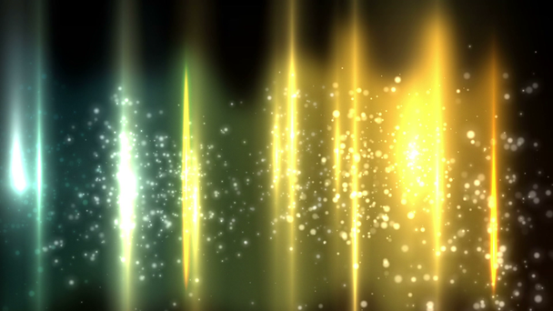 Arany buborékok, és a függőleges vonalak - Felvétel, videó