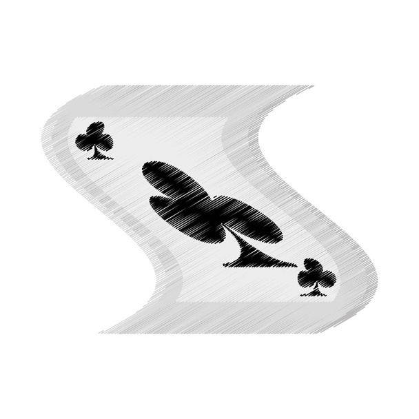 póker játék bűvész rajz - Vektor, kép