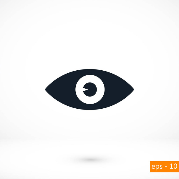Augensymbol-Vektor - Vektor, Bild