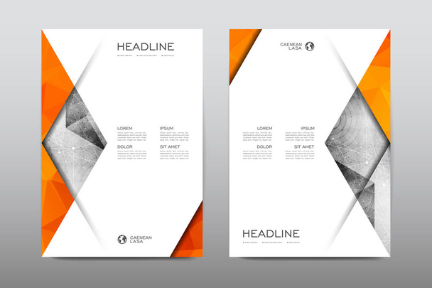 Brochure layout templates - Vector, Image