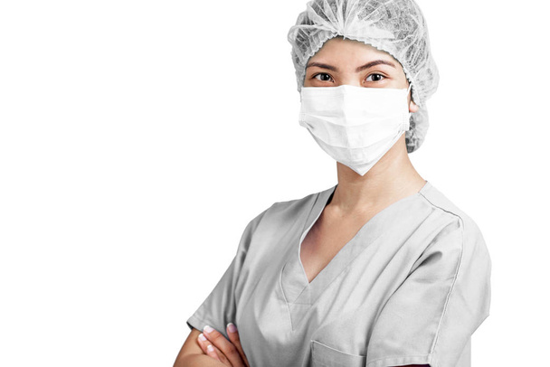 Retrato de enfermera o médico
 - Foto, Imagen