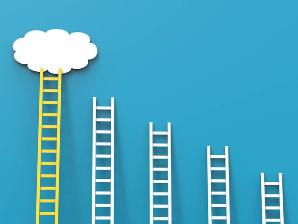 ladder of success concept  - Фото, изображение