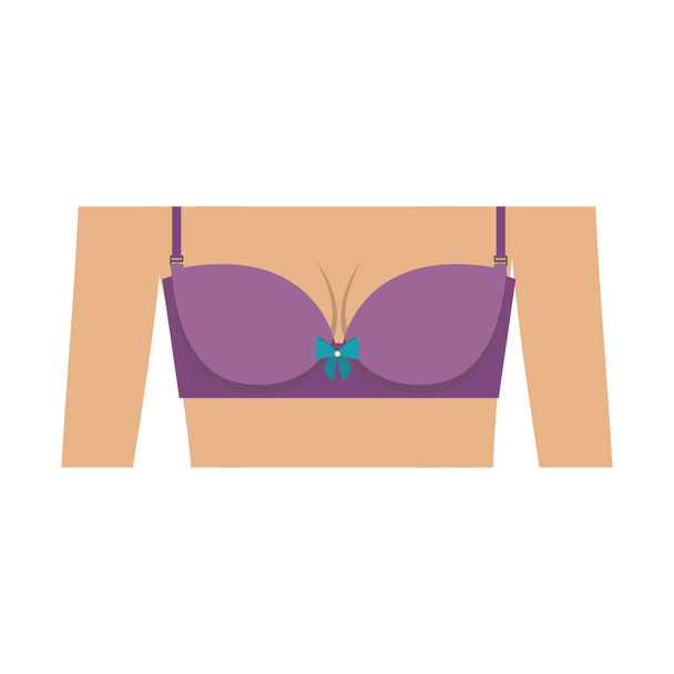 violet balcon soutien-gorge icône design
 - Vecteur, image
