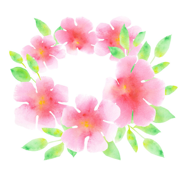 elegante fiore rosa chiaro su sfondo bianco. astratto floreale
  - Foto, immagini