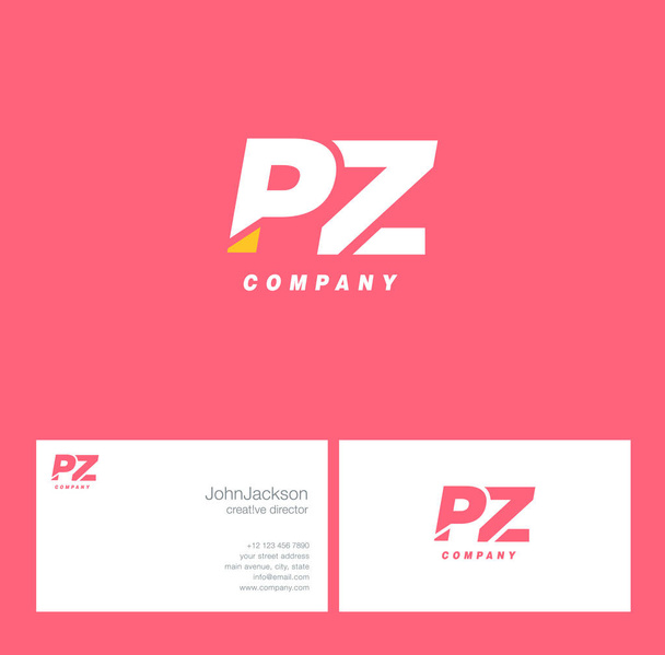 Logo lettre P & Z
   - Vecteur, image