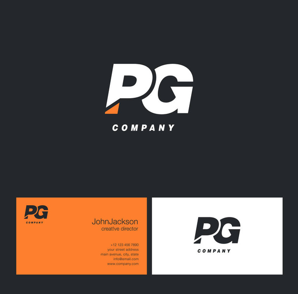 Logo lettera P & G
   - Vettoriali, immagini