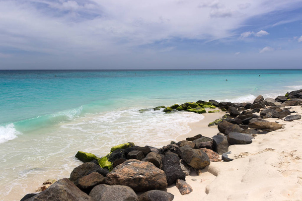 caribbean coast in Aruba - Foto, Bild