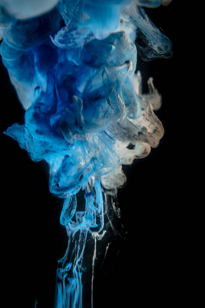 The blue dye in the water.  - Fotografie, Obrázek