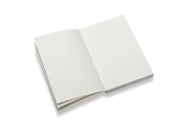 Скетч-книга на белом фоне
. - Фото, изображение