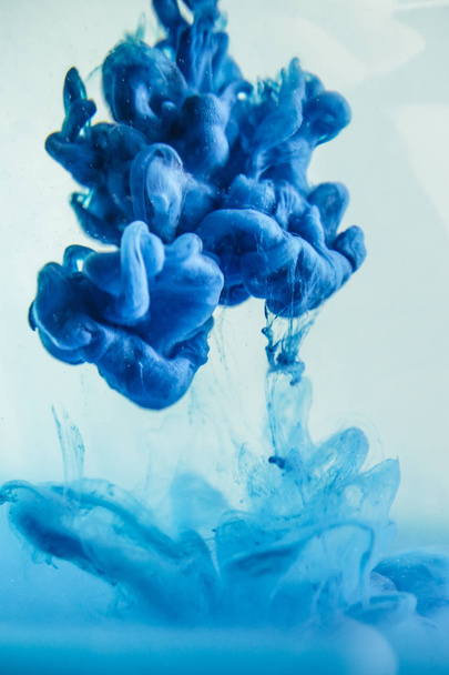 blue dye in water - Fotó, kép