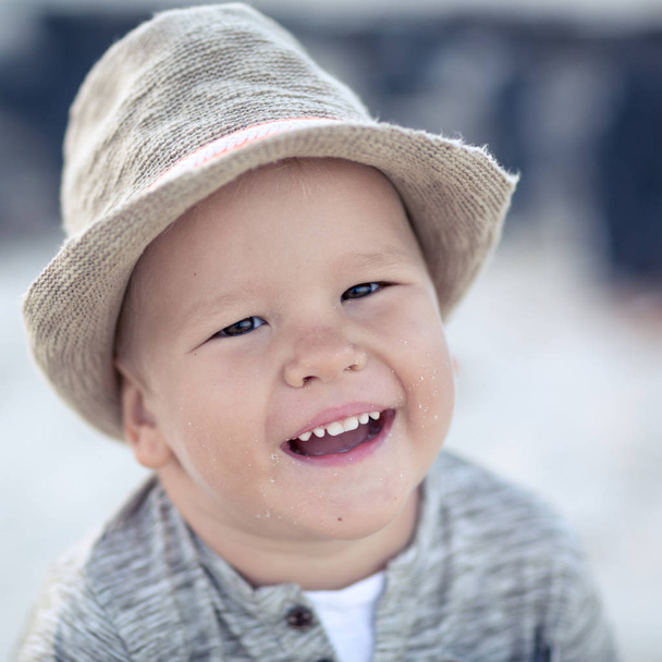 Portrait of a happy boy - Фото, зображення