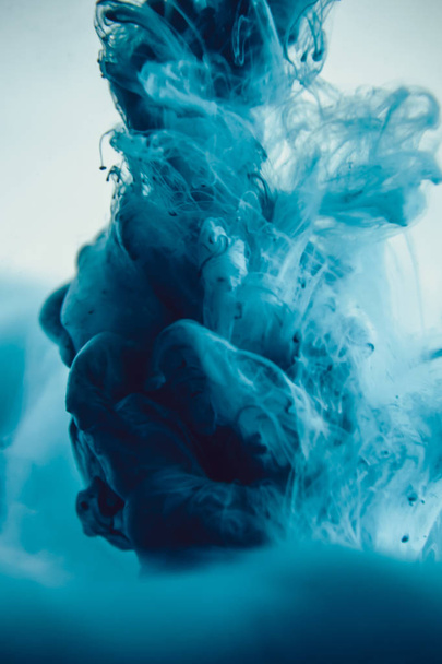 blue dye in water - Foto, immagini