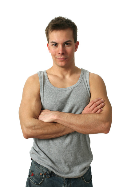 Young Muscular Man - Foto, imagen