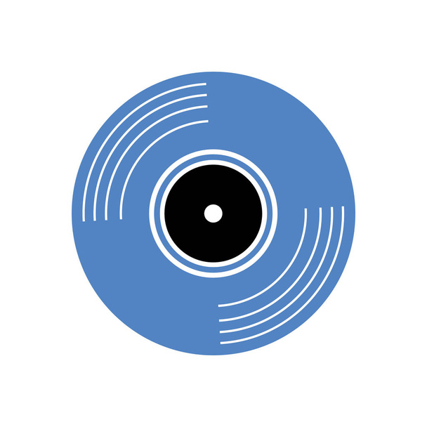 vinyl vintage record - Vector, Image
