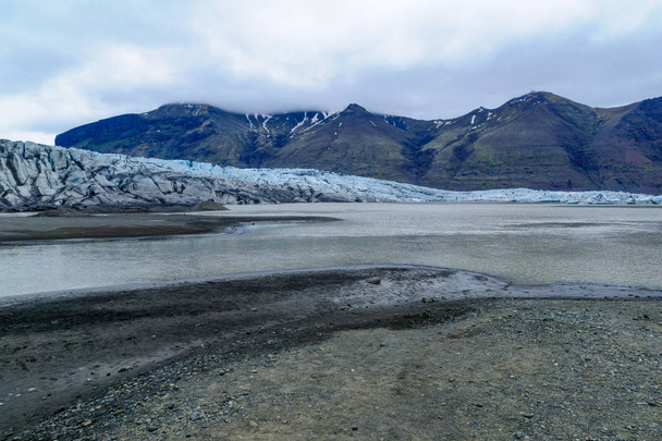 Skaftafellsjokull glacier, south Iceland - Foto, Bild