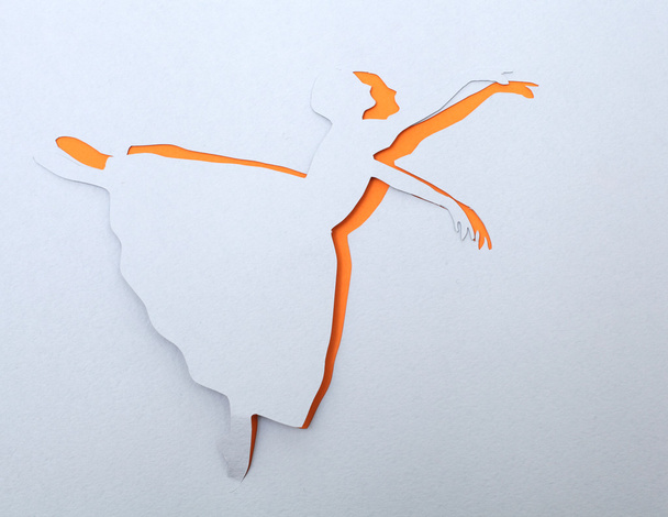 Dancer origami handmade - Фото, зображення