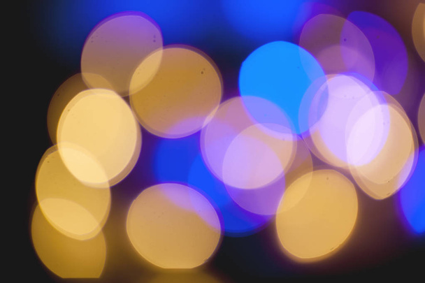 Abstract background of Christmas light bokeh. New Year - Photo, Image