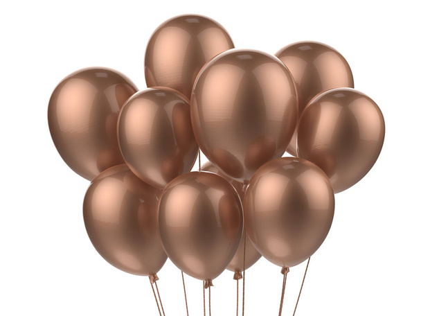 ein Bündel Luftballons - Foto, Bild