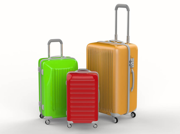 hard case luggages - Фото, зображення
