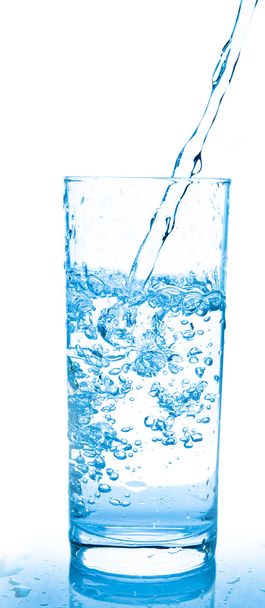 glass of water being poured - Valokuva, kuva