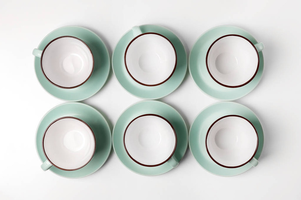 Schone schotels, koffie of thee kopjes set - Foto, afbeelding