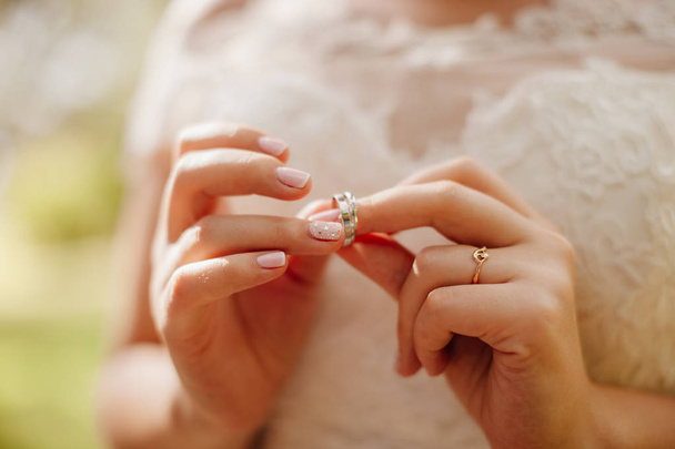 wedding rings macro - Valokuva, kuva