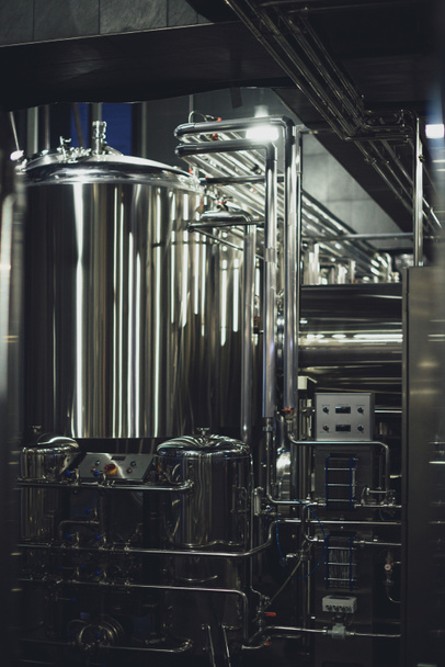 Modern brewery equipment  - Fotó, kép
