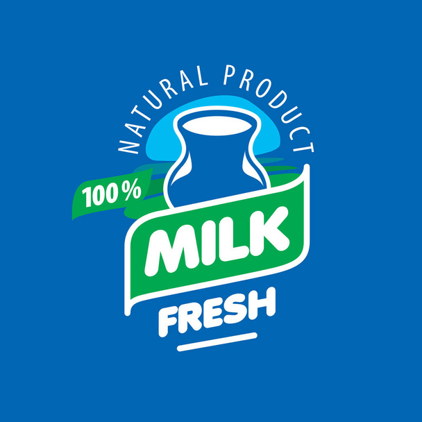 vector logo leche
 - Vector, Imagen