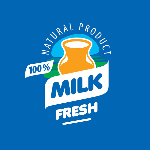 latte logo vettoriale
 - Vettoriali, immagini