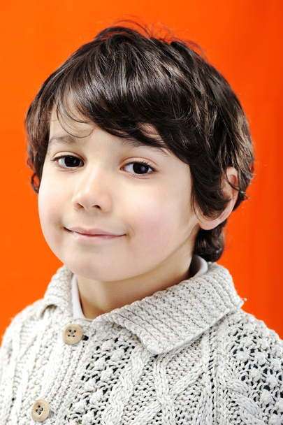 Closeup portrait of kid - Fotoğraf, Görsel