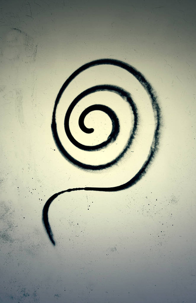Espiral em uma cidade
 - Foto, Imagem