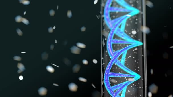 Cadena de ADN animada
 - Metraje, vídeo