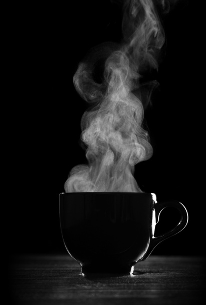 Black coffee cup - Valokuva, kuva