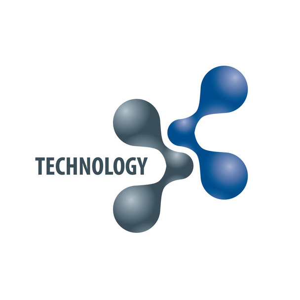 Vektor logo technológia - Vektor, kép