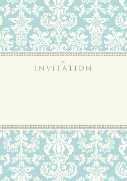 結婚式やお知らせへの招待 - ベクター画像