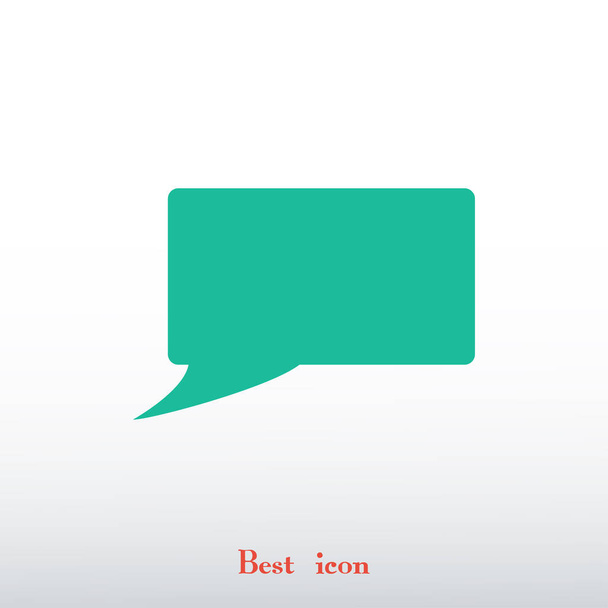 Speech bubble icon - Vector, Image