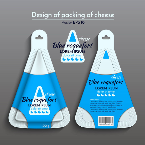 Cheese packaging 5 - Vecteur, image
