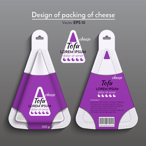 Cheese packaging 7 - Vecteur, image