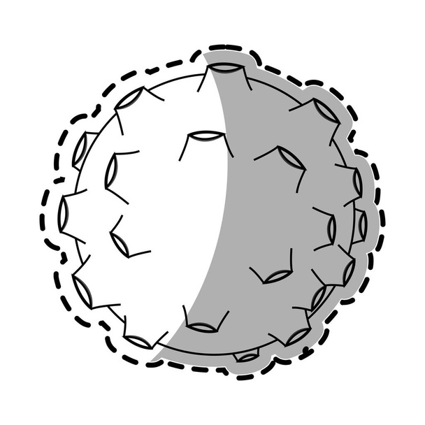 Diseño de asteroides aislados
 - Vector, imagen
