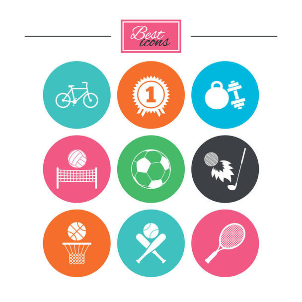 set of sport icons - Vetor, Imagem