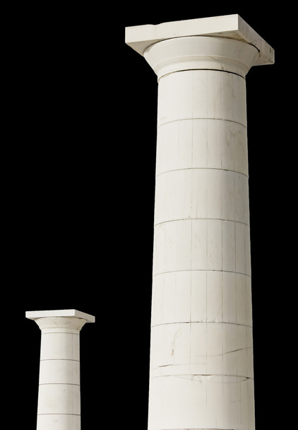 Paire de piliers doriques grecs
 - Photo, image