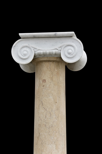 Columna de orden jónico
 - Foto, imagen