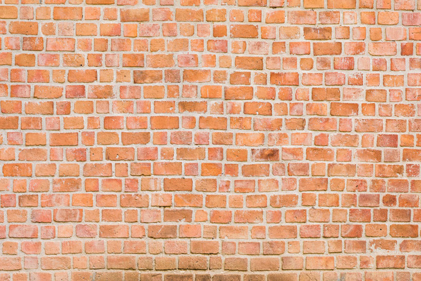 background and texture of decorative red brick wall pattern - Photo, Image