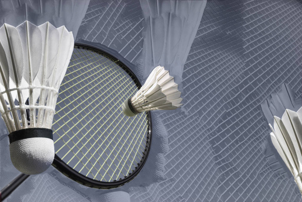 Closeup Abstract Badminton Sport - Photo, Image
