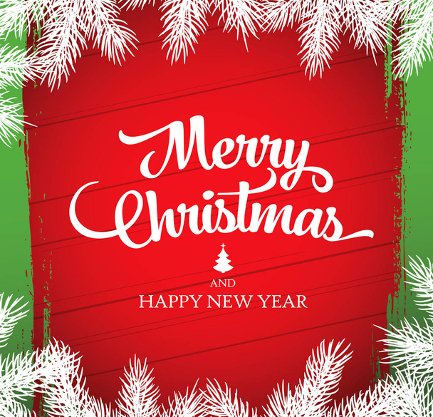 merry christmas banner - Vector, Image