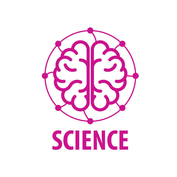 脳のベクトルのロゴ - ベクター画像