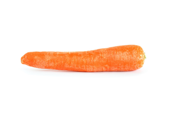 Carrot On White - Foto, imagen