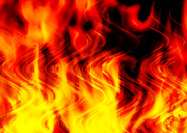 abstract fire background - Photo, Image