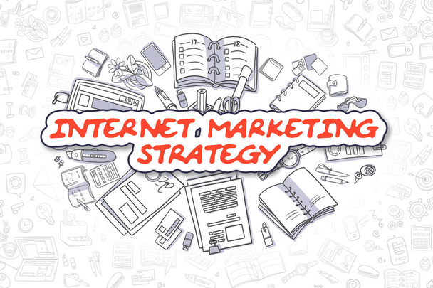 Internet Marketing Strategy - Business Concept. - Photo, Image